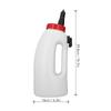 4 Quart Calf Milk Feeder Screw Cap Calf Feeding Bottle Humanized Design Calf Bottle  Calves
