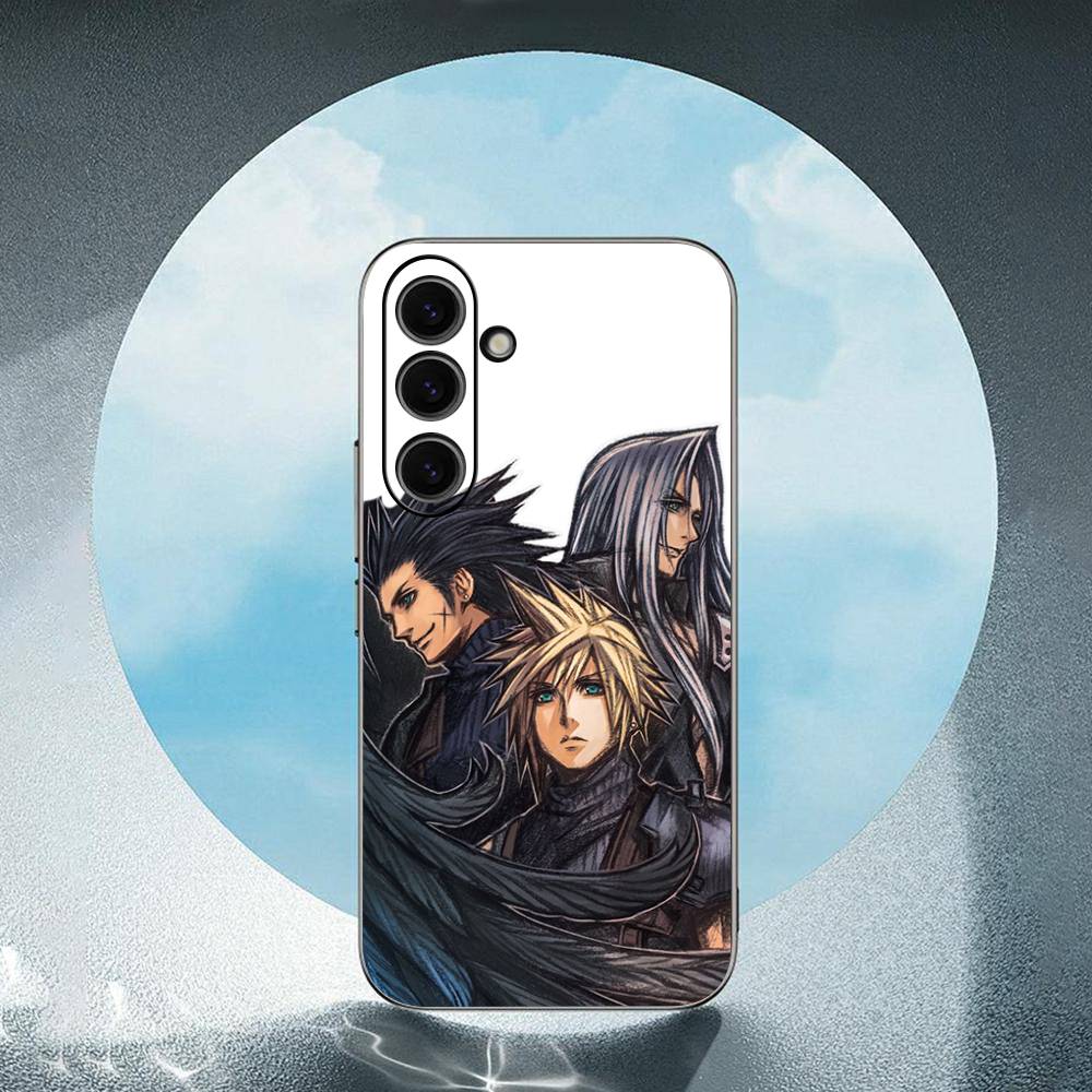

K-Kuraudo Sutoraifu For Samsung Galaxy S25 S24 S23 Ultra S22 S21 Plus S20 Black Soft Silicone Protective Case SamsungS25PLUS