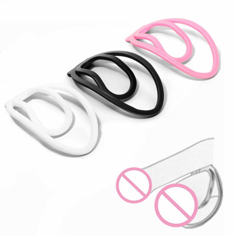 Hollow Fw Penis Hide Clip Chastity Lock Male Panty Chastity Device False Pussy Training Clip Cock Cage Sexy Toys for Men Sextoy