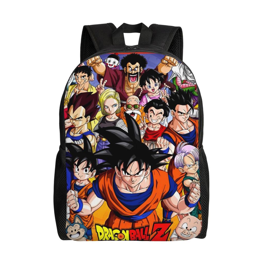 Dragon Ball Black Goku Backpack for Men Women Fashion High School Work Daypack  Laptop Shoulder Bag Outdoor