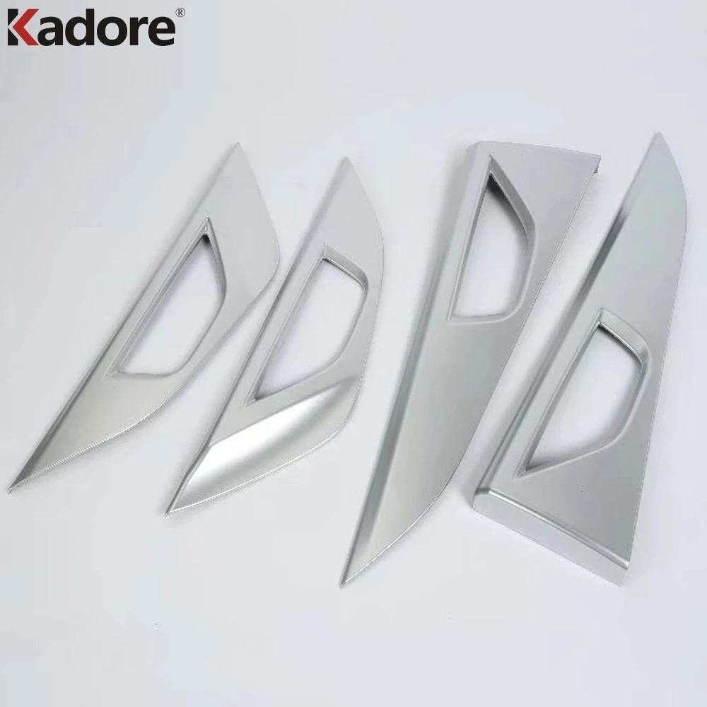 Car Ide Inner Door Handle Bowl Panel Cover Trim For Subaru Crosstrek SUV 2018-    Matte Interior Accessories