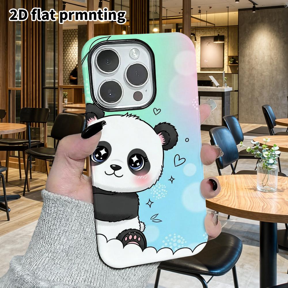 Phone Case: 2D Flat Design Suitable for iPhone 18, 17, 16, 15, 14, 13 Pro Film Protective Case, Couple Style, Gradient Rainbow, Christmas and Hallowee