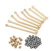 High Clearance Link Set Copper Wear Resistant Rc Car Tie Rod Set Upgrade Parts for Rc Crawler