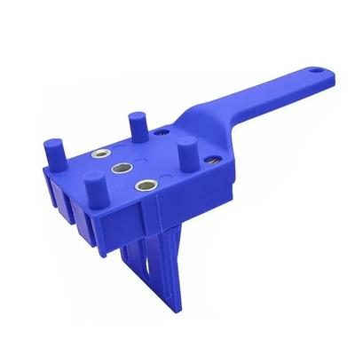 Handheld Woodworking Dowel Drill Guide 6/8/10mm Drill Bit Pocket Hole Jig Set For Carpentry Straight Hole Hole Saw Tool