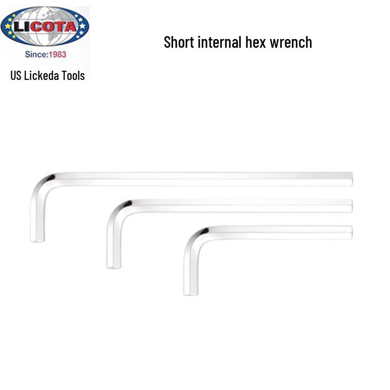LICOTA Metric Short Flat Head Hex Key Set (1.3-36mm) 6.0mm