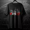 537 Włochy Mg Motocykl V85 Tt Koszulka T-shirt Unisex Top dla Kierowcy Dla Fanów Prezent Wyścigowy