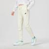 Knitted Sweatpants Women's White Moderate Cuffed Pants DQ5192-113