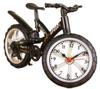 Morningplace Road Bike Cycling Alarm Cool and Stylish Interior Decor Clock, (Black)