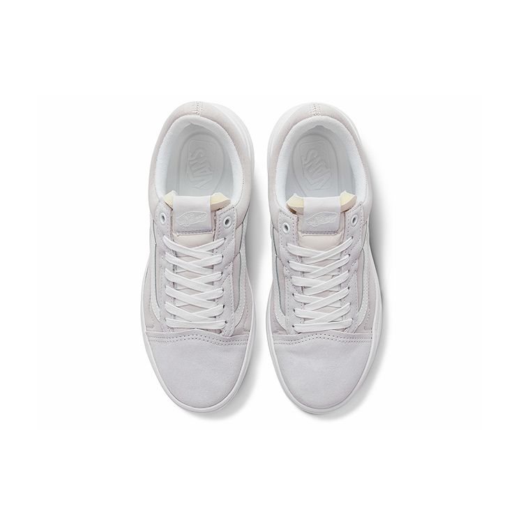 Vans Old Skool Overt CC Light Grey White Unisex Sneakers VN0A7Q5ELGX