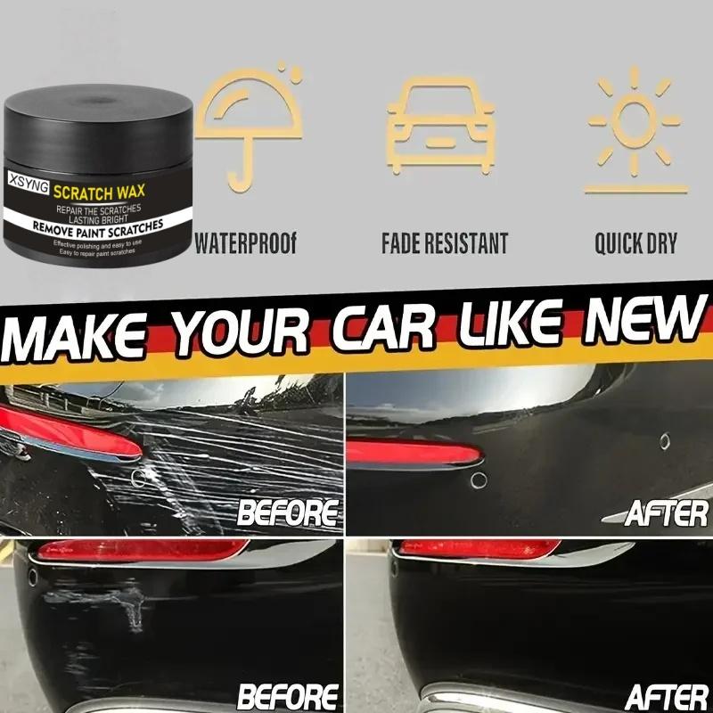 Scratch Repair Wax Kit, Car Scratch Repair Wax-Polishing and Paint Repair for All Vehicles