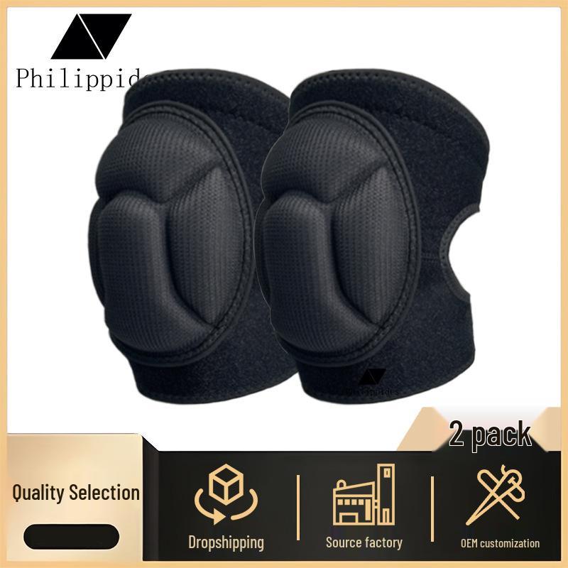 EVA Turtle Shell Knee & Elbow Pads: Anti-collision, Thickened Protection for Gardening, Work, Skating & Snowboarding.