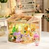ROBOTIME Rolife 3D Puzzle Super Creator Blooming Tea Garden DIY Miniature House (DW013B) | 1:24 Scale