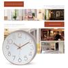 Pointer Display Simple Silent Circular Wall Clock Fashionable Wall Mounted Office Bedroom Clock Home Decoration