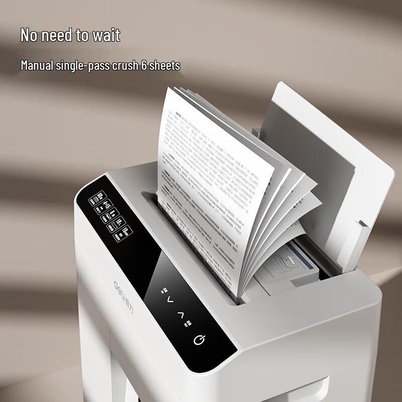 Deli GA811 Automatic 60-Sheet Commercial Paper Shredder CN plug (adapter included)