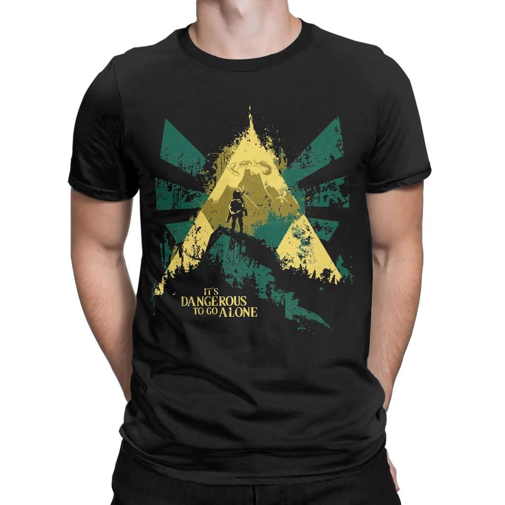 Novelty The Legend Of Zelda Song Of Time T Shirt Unisex Cotton Short Sleeve Round Neck Summer Topstops
