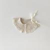 Hollow Lace Baby Eating Bib Cotton Baby Burp Cloths Sweet Lace Drool Bib  0-3Year