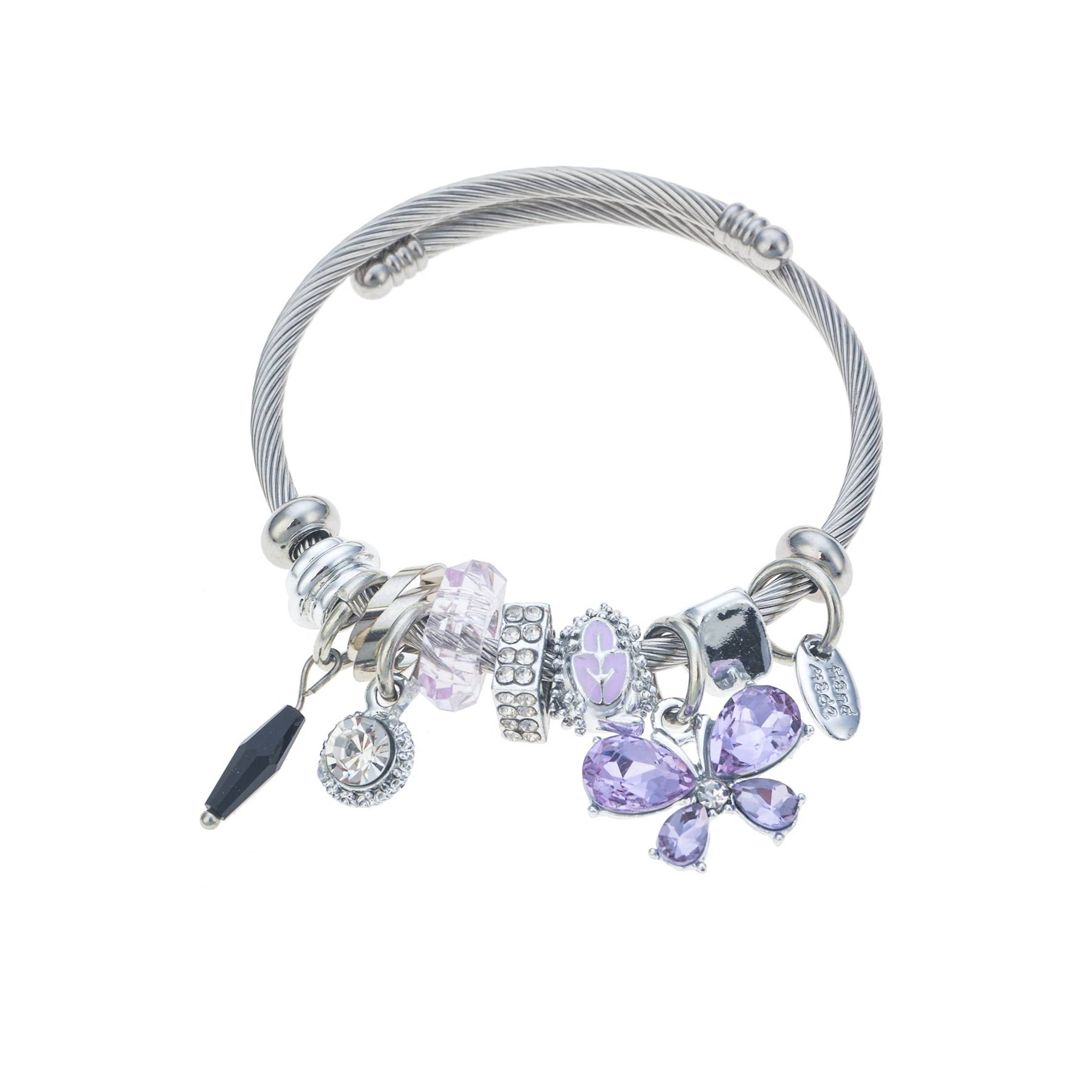 

Butterfly Figure Silver Bracelet