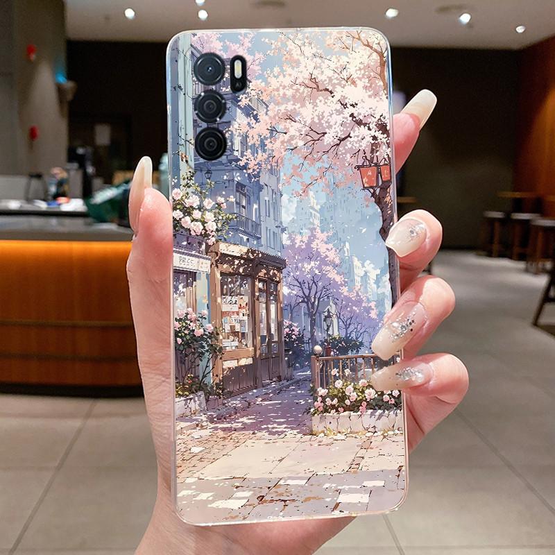 Casing For Oppo A16 A16S A54s Case CPH2269 CPH2271 CPH2273 Transparent Luxury Dragon Cute Cool Boys Girls Soft TPU Bumper Cover