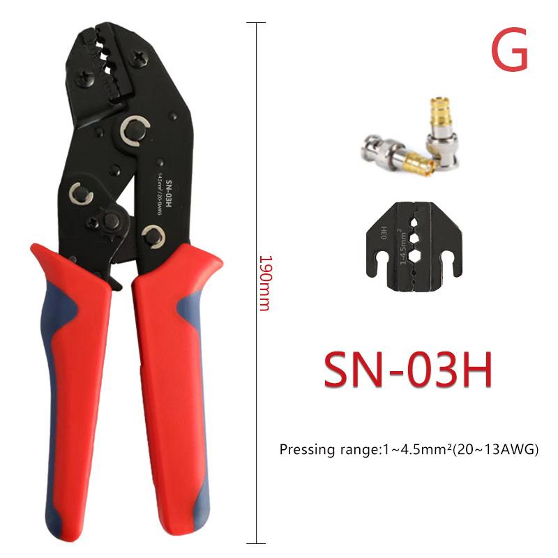 Crimping Pliers Set Wire Crimping Plier Box Kit For Tube Insulation Terminals Electrical Multi-functional Clamp Tools