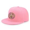 Coffee Latte Beans Flowers Cookies Graphic Print Flat Brim Baseball Cap Casual Street Sun Protection Adjustable Snapback