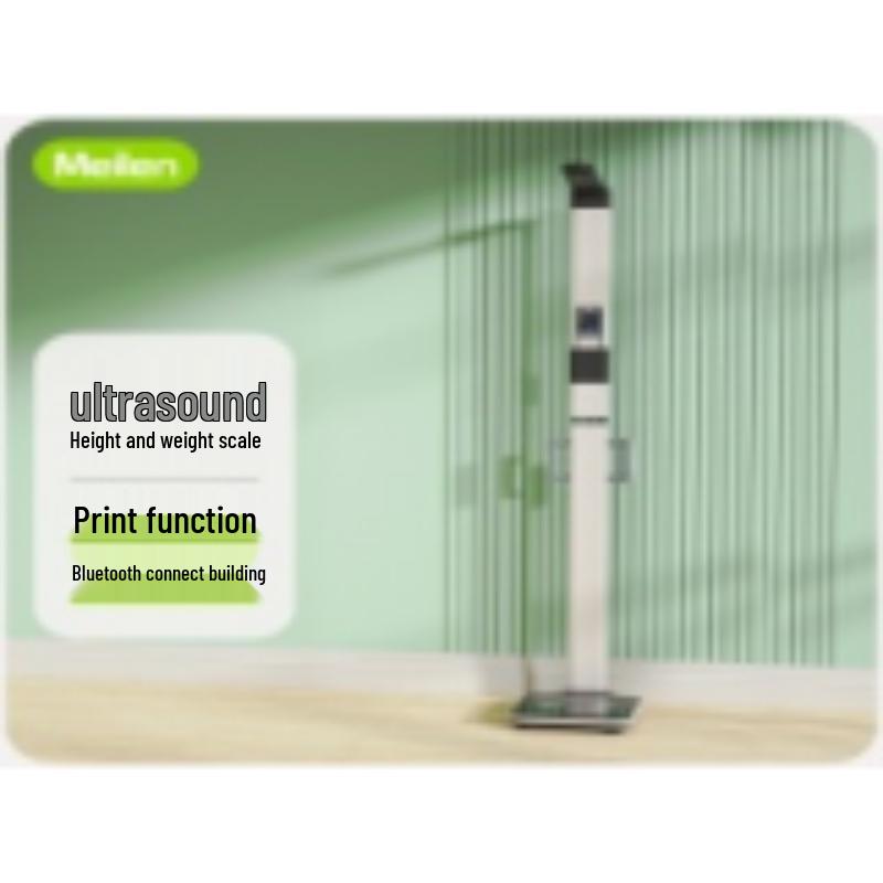 Meilen Smart Body Composition Scale with Ultrasonic Height Measurement and Thermal Printer