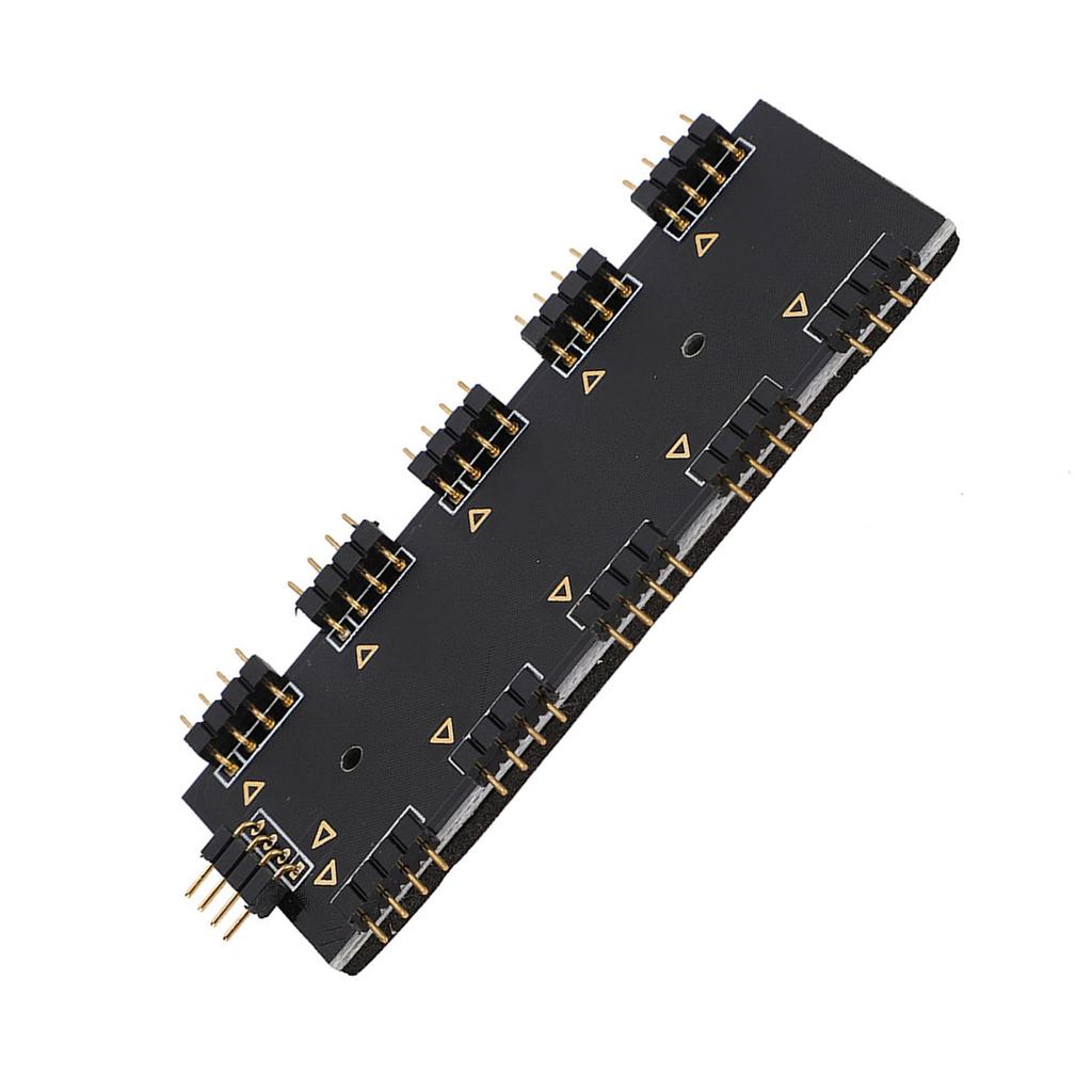 Computer 10 Channel RGB Hub PC MOD Motherboard RGB Fan Extension Cable