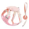 Dog Traction Rope Bow Chest Strap Four Seasons Small Dog Non Neck Anti Slip Traction Rope Pet Gardening