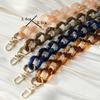 New Phone Accessory Detachable Parts Chain Blue Crossbody Resin Luxury Strap Amber Phone Case Chains Red Acrylic Shoulder Chain
