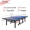 JEEANLEAN Foldable Indoor Table Tennis Table