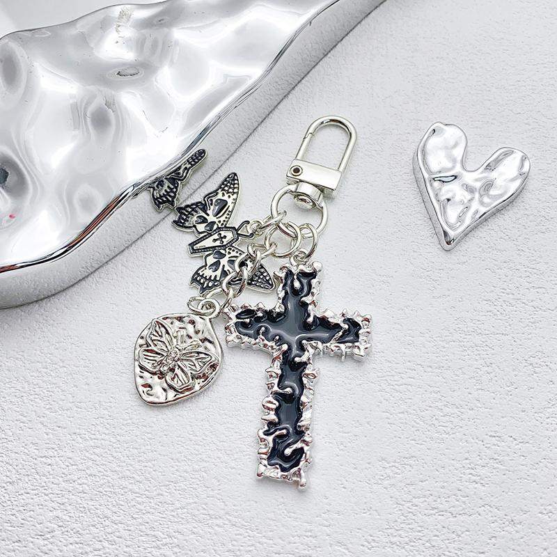 

Ретро готическая сумка подвеска персонализированный крест бабочка подвеска брелок креативный изысканный рюкзак украшения аксессуары подарки