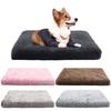 Quadratische Plüsch-Hundehütte, Katzenmatte, Haustierhütte, Tiefschlaf-Hundesofa, Heimtierbedarf, Welpenbett, Betten für Hunde