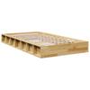 Solid Wood Bed Without Mattress 90 X 200 Cm Oak Wood