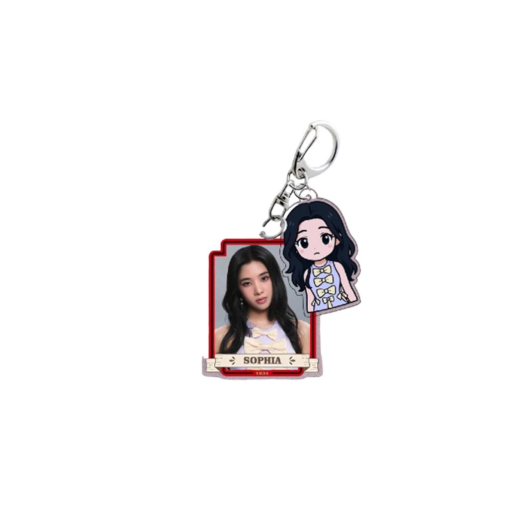 Girls Group Acrylic Keychain New Bag Pendant Accessories Jewelry