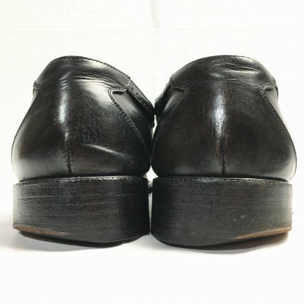 Salvatore Ferragamo Vintage Made In Italy Size 6.5EE (24.525.0cm) Wingtip Business Shoes Black Men's(USED)