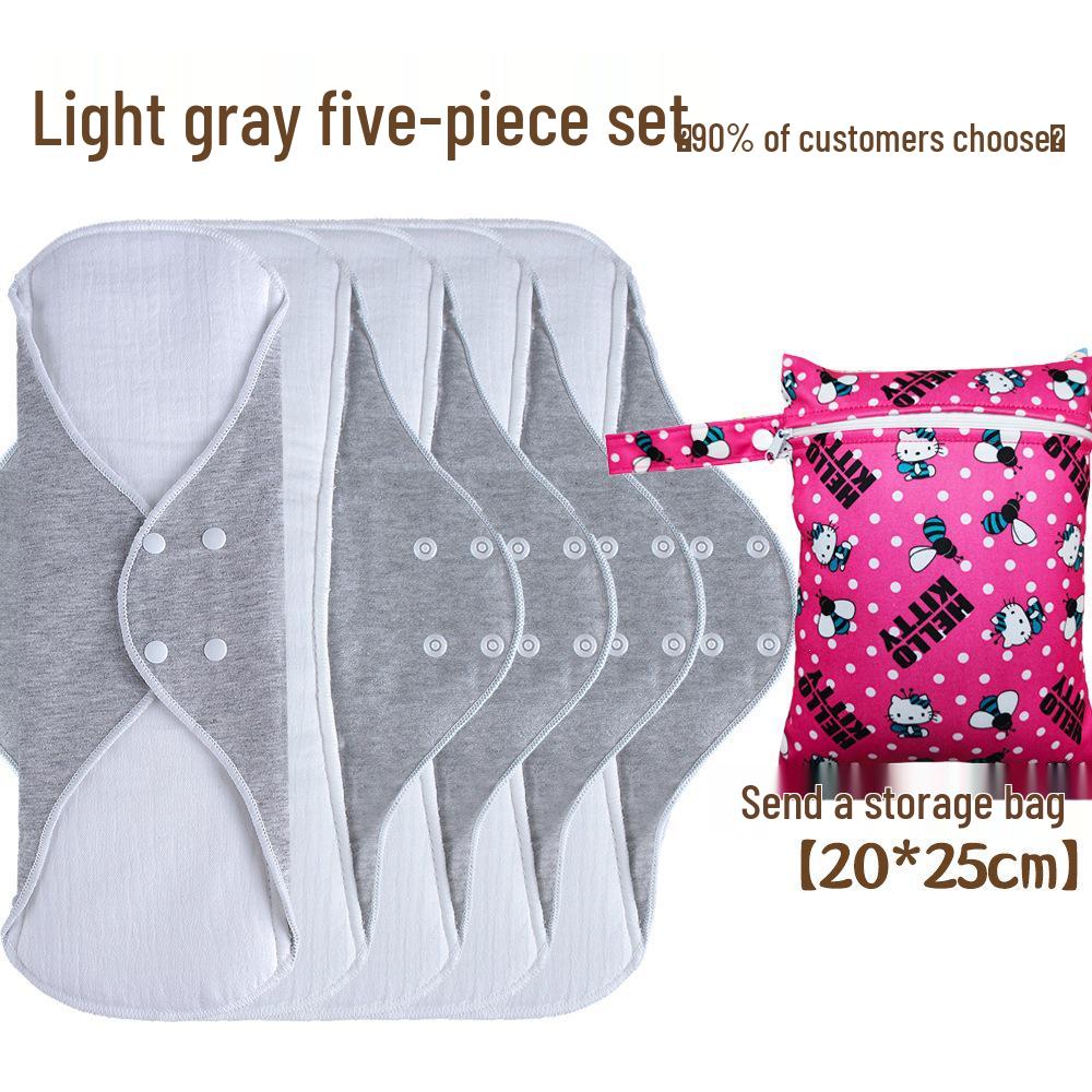 Cotton Gauze Washable Maternity Pads: Breathable, Leak-Proof Postpartum & Menstrual Protection