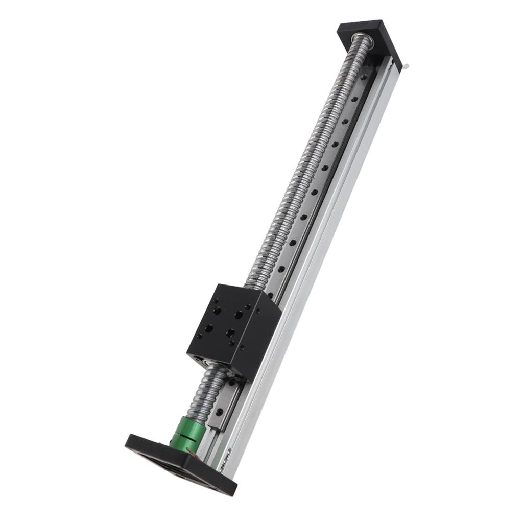 Linear Guide Rail Slide Ball Screw Motion Table 300mm Effective Stroke(1610 Ball Screw)