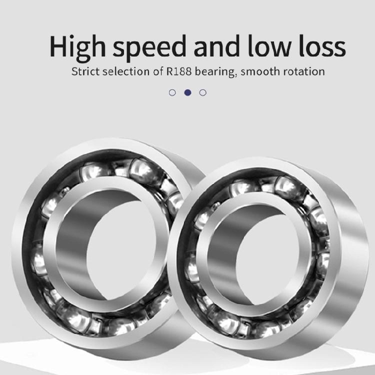 Metal Fingertip Spinner Clickers Toy for Adult Stress Reduce Magnetic Rotating Spinner Decompressing Toy for Relaxation