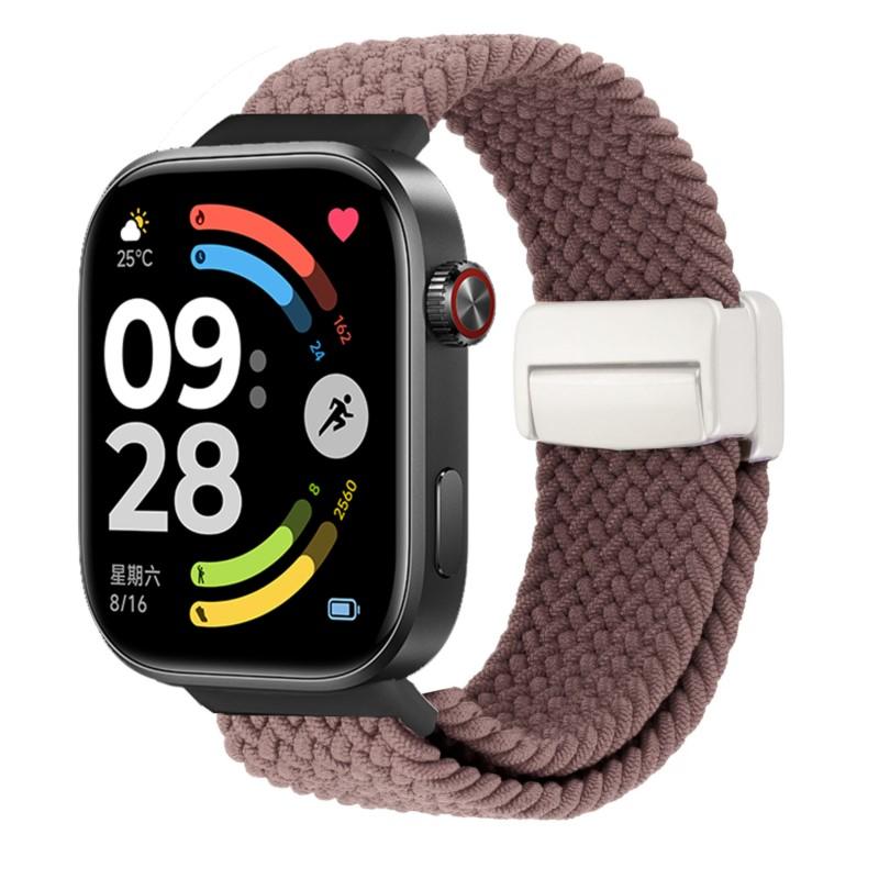 Magnetic Band For Redmi Watch 6 5 4 Strap Sport nylon Adjustable Replacement Braided bracelet correa Xiaomi Mi Band 8 Pro/9 Pro