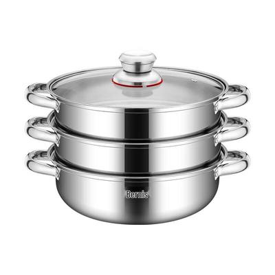 Bernice Nuerburg 28CM 3-Layer Stainless Steel Steamer