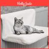 Cat Pet Plush Hanging Bed Cat Hammock Luxury Radiator Bed Winter Warm Fleece Basket Metal Iron Frame Sleeping Bed For Cats