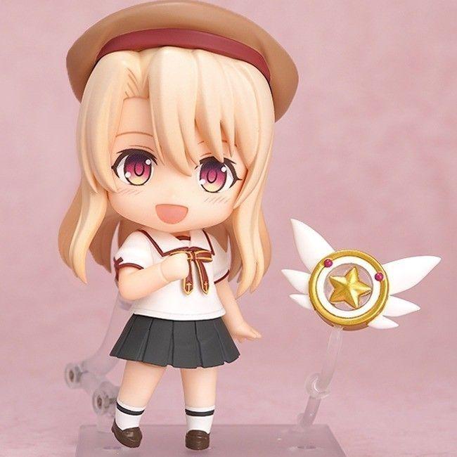 Q Version Anime Girl Figure: Cute, Beautiful, Replaceable Face Toy Ornament - Ideal Birthday Gift