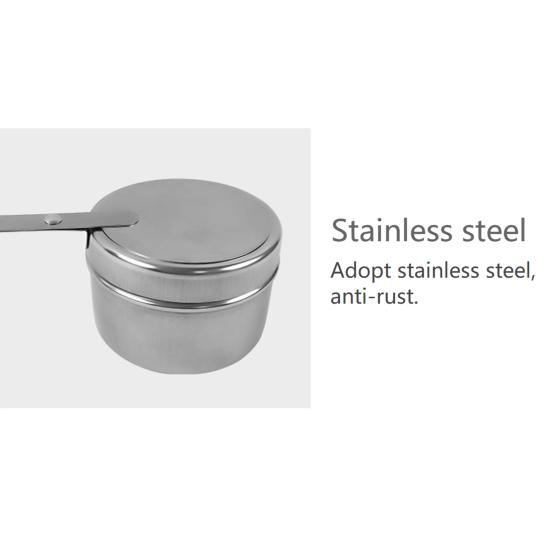 Alcohol Furnace Non-electricity Required Anti-oxidation Cooking Stainless Steel Liquid Alcohol Buffet Heater Camping Supply