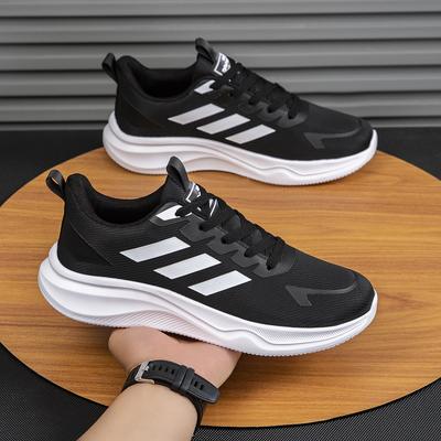 Nuove sneakers autunnali traspiranti taglia grande ultraleggere resistenti al freddo scarpe da corsa per esterni tre strisce