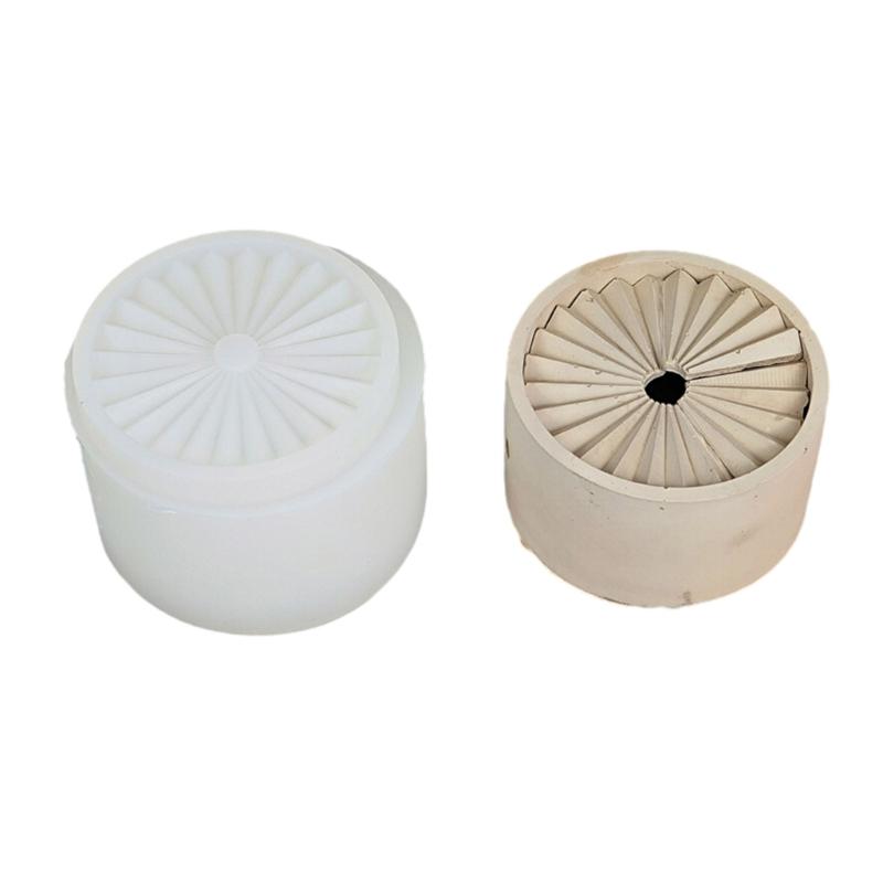 Versatile Concrete Silicone Mold Candle Box Moulds DIY Candle Holder Mould Silicone Material Candlestick Mold for Crafts