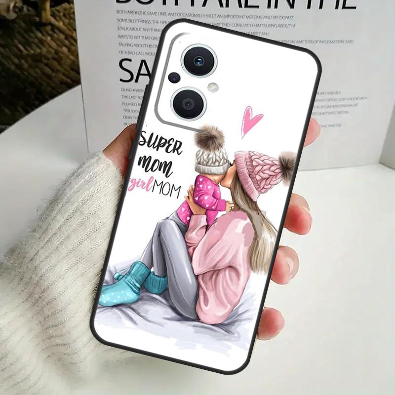 Fashion Super Mom Phone Case For OPPO Reno 8 7 Lite 8T 11 12 13 14 14F 10 Pro OPPO Find X8 X6 X5 X9 Pro Cover