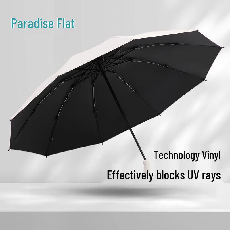 Paradise Automatischer UV-Schutz Reise-Regenschirm
