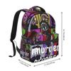 Royal Racer Speedshop Motorcycle Culture Plus Motorities School Knapsack School Carrier Daily Pack for Boys Girls School Bag Carry Bags