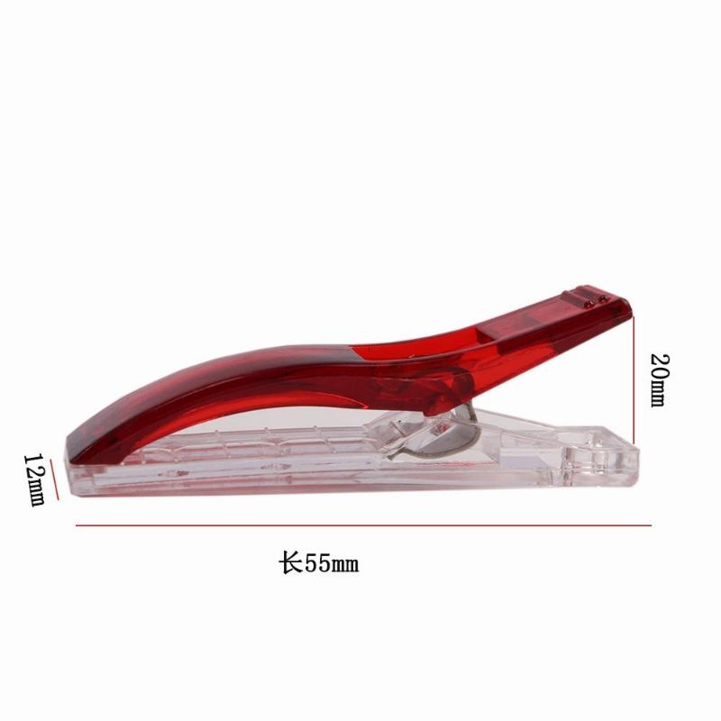 50 Pieces Sewing Clips Plastic Clamps Fabric Quilting Crafting Crocheting Knitting Paper Binding Clips Sewing Clothespins