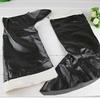 Santa Claus Shoe Covers Christmas Decoration Easy On Off Fit Over Any Shoes Black Festive Party Cosplay Accessory Holiday Dress
