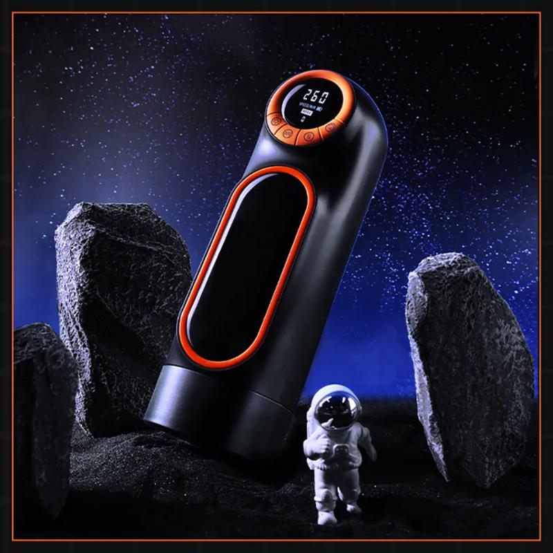 18+ Automatic Telescopic Male Masturbator, Pussy Vibration Blowjob Suction Machine, Masturbation Cup Adult Goods for Men